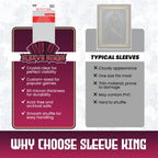 XXXL Super Large Game Card Sleeves (101.5x203mm) 110 Pack, 60 Micron, SKS-8833