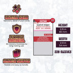 "Catan" Compatible Card Sleeve Bundle (8806 X 2)