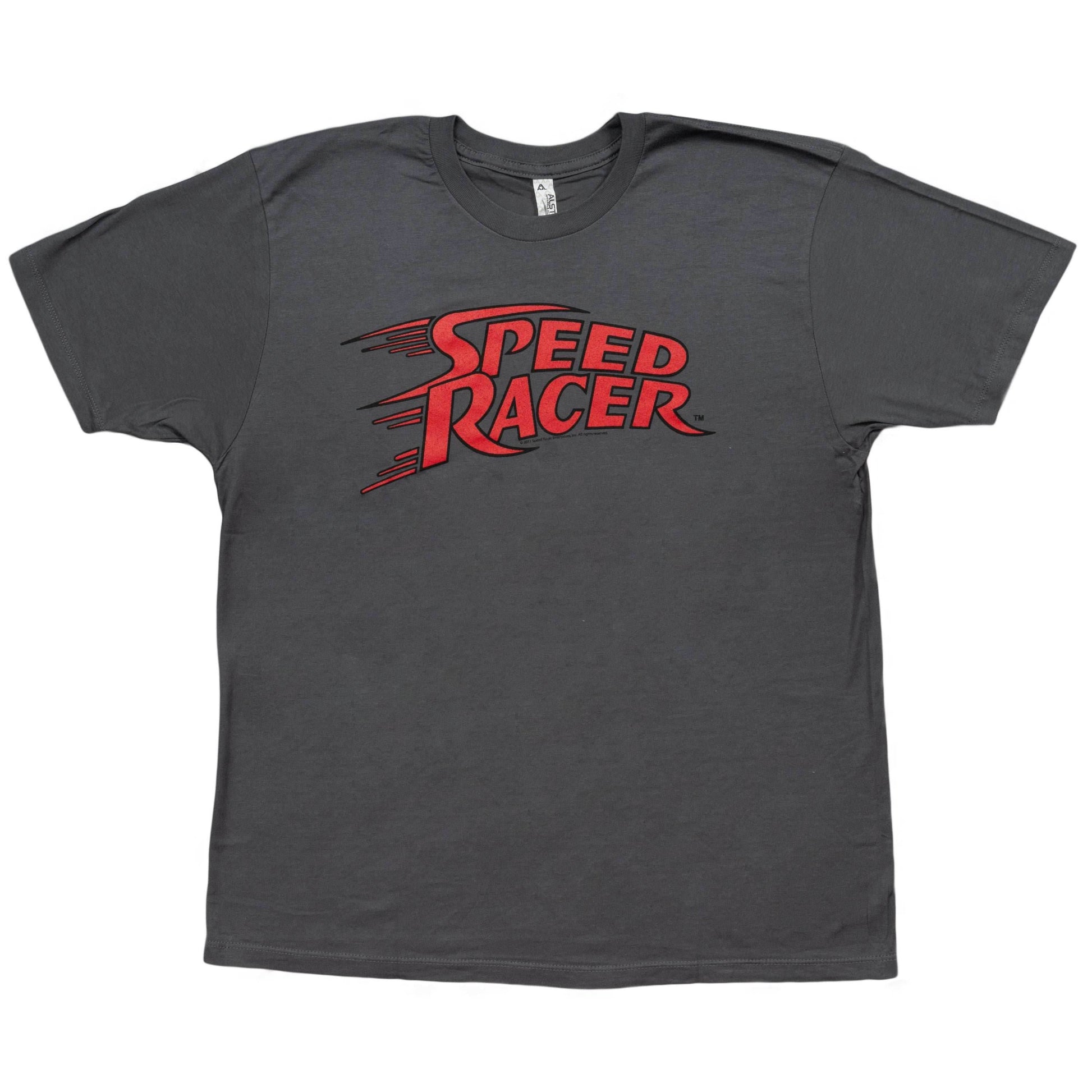 Speed Racer Logo Charcoal T-Shirt - S