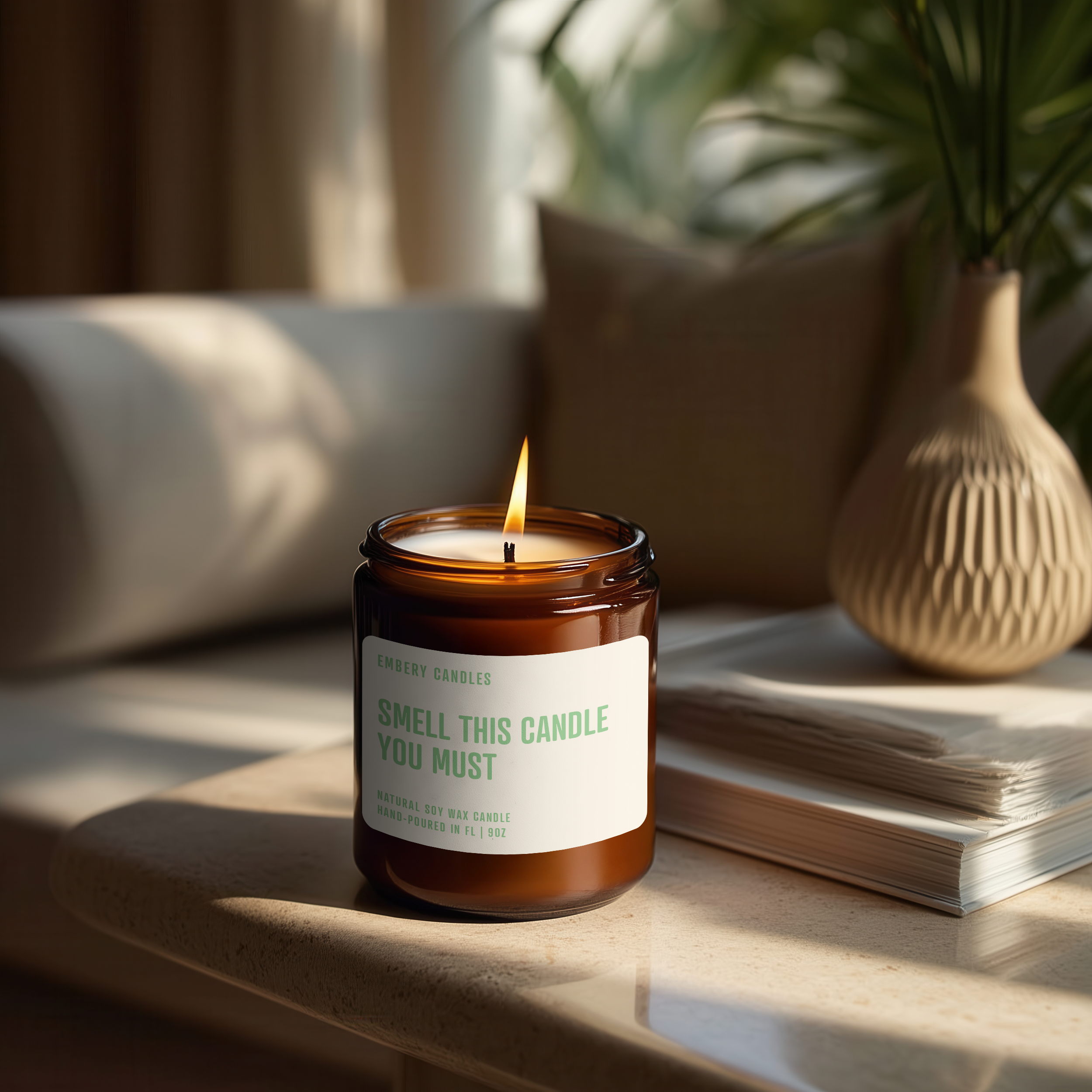 Smell This Candle You Must | Soy Wax Scented Candle