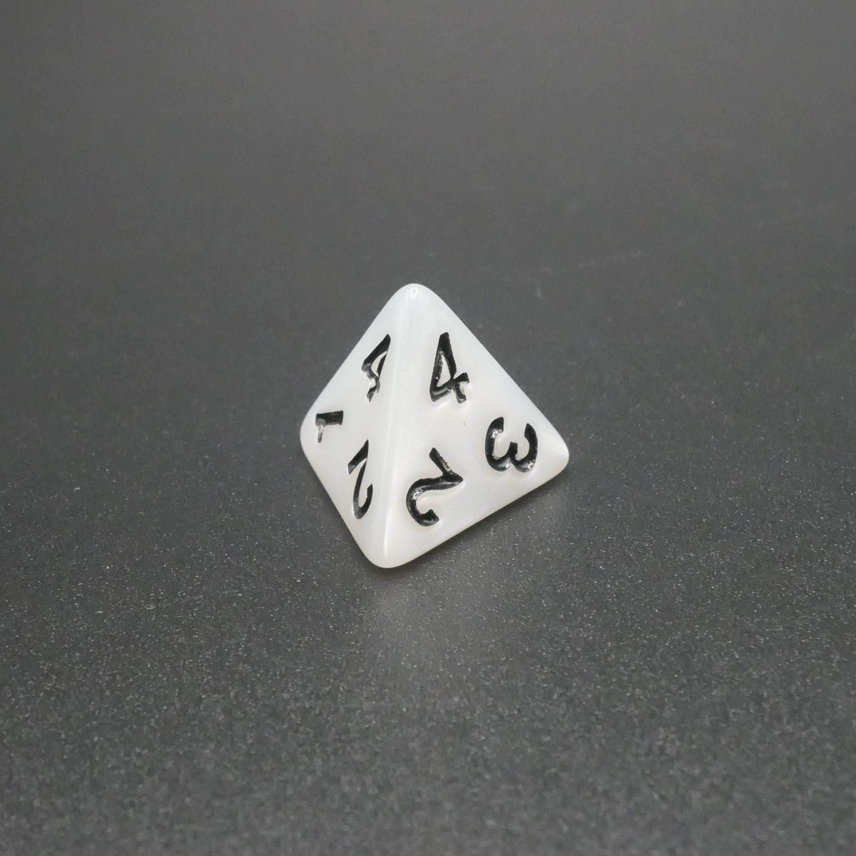 Snowy Owl - 7 Piece DnD Dice Set | Acrylic RPG Gaming Dice - 