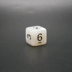 Snowy Owl - 7 Piece DnD Dice Set | Acrylic RPG Gaming Dice - 