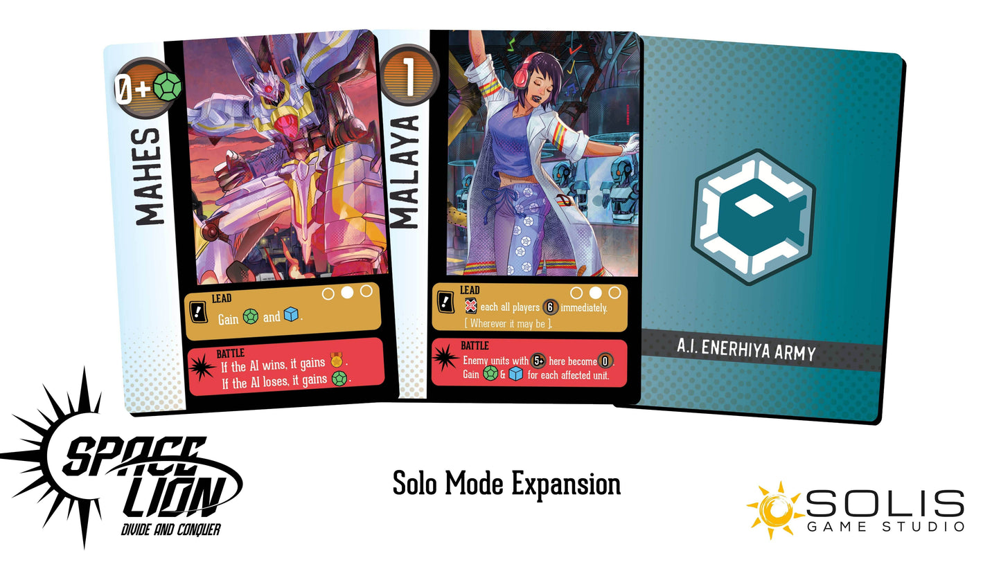 Solo Mode Expansion ( Space Lion: Divide and Conquer ) - 