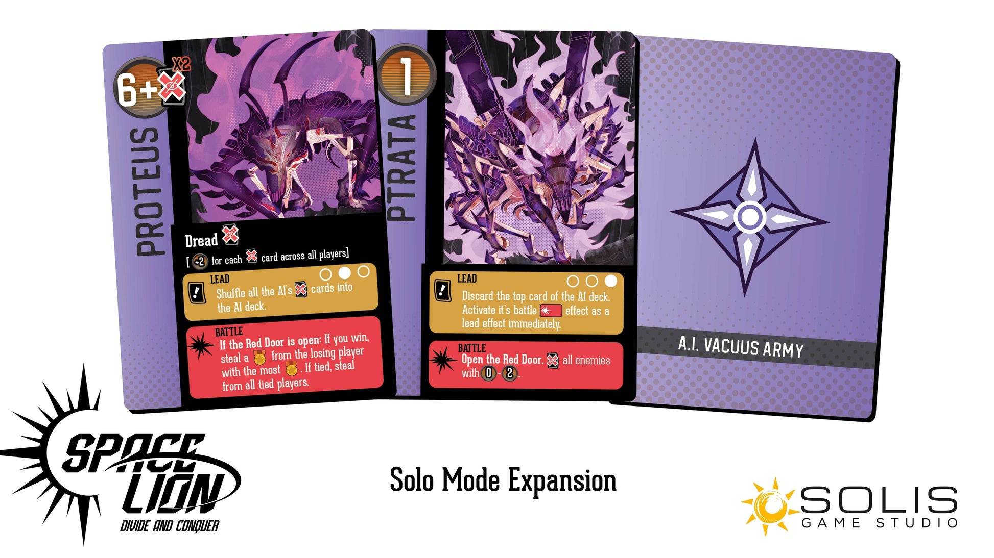 Solo Mode Expansion ( Space Lion: Divide and Conquer ) - 