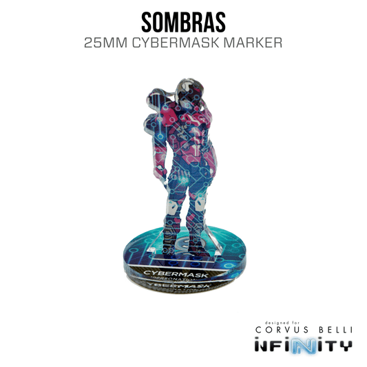 Infinity 3D Markers: Sombras (25mm Cybermask) - A