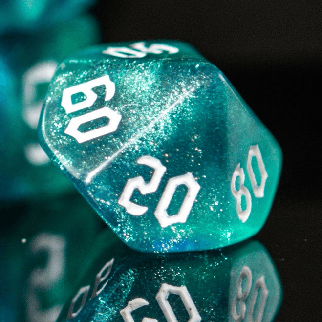 Sorcerer Class Acrylic Dice Set - 