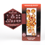 D&D Adventure Dice Set - Sorcerer Edition | Orange 16pc Collection - 