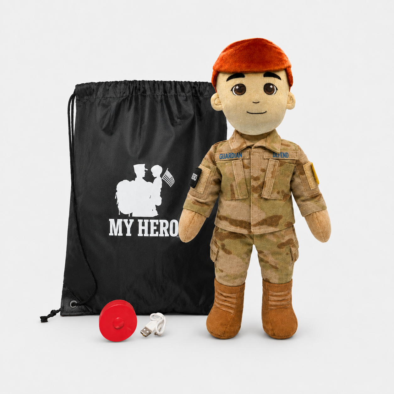 My Hero™ Space Force Daddy Doll | Recordable Plush