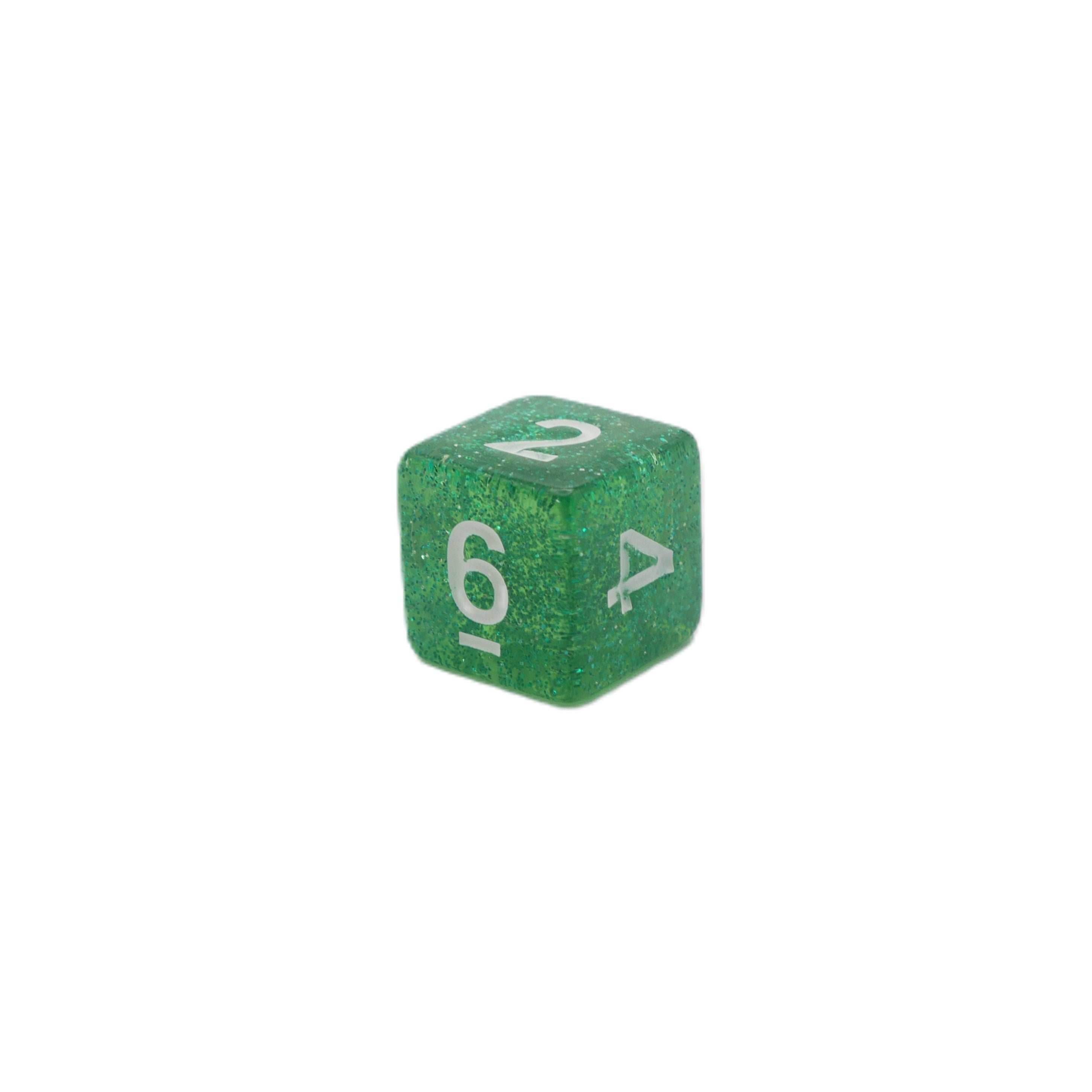 Spearmint Drop - 7 Piece DnD Dice Set | Acrylic RPG Gaming Dice - 