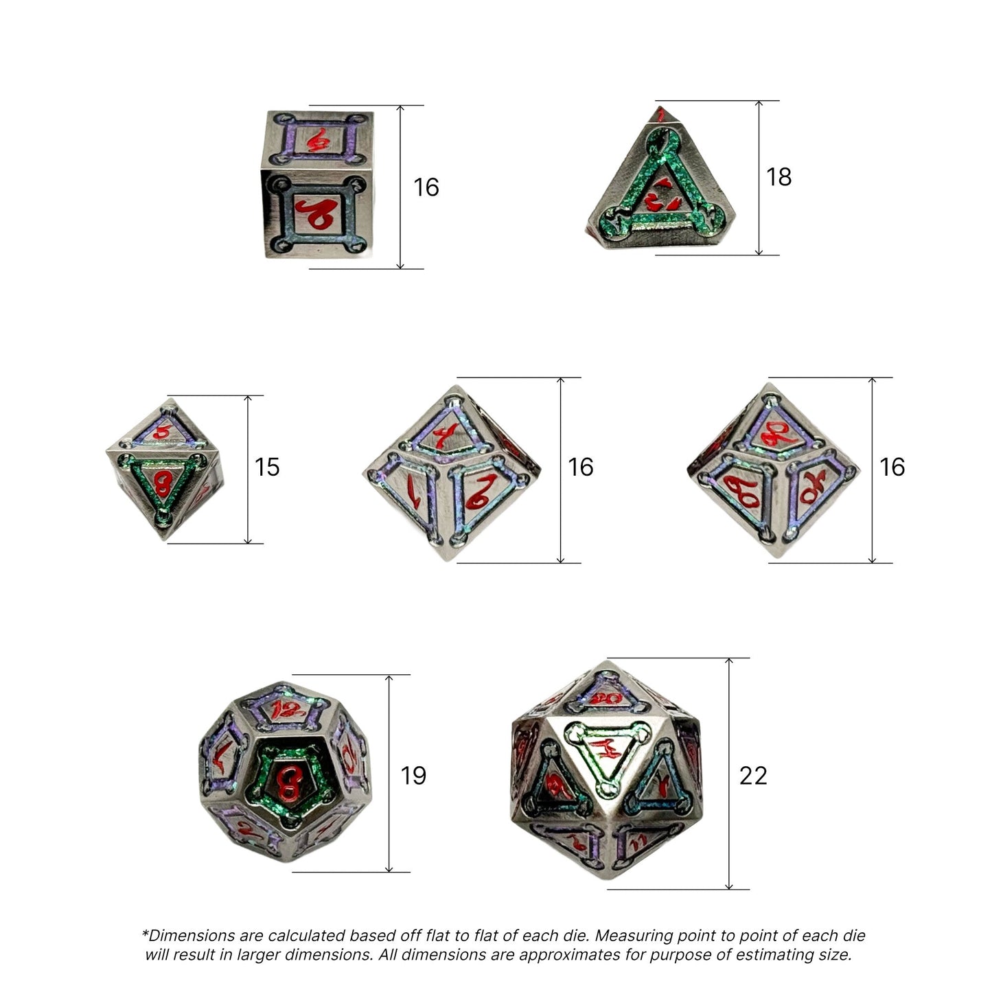 Spell Circle Mystery Dice Set