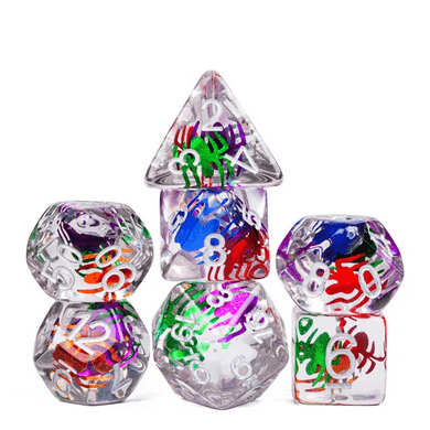Spider Swarm RPG Dice Set - 