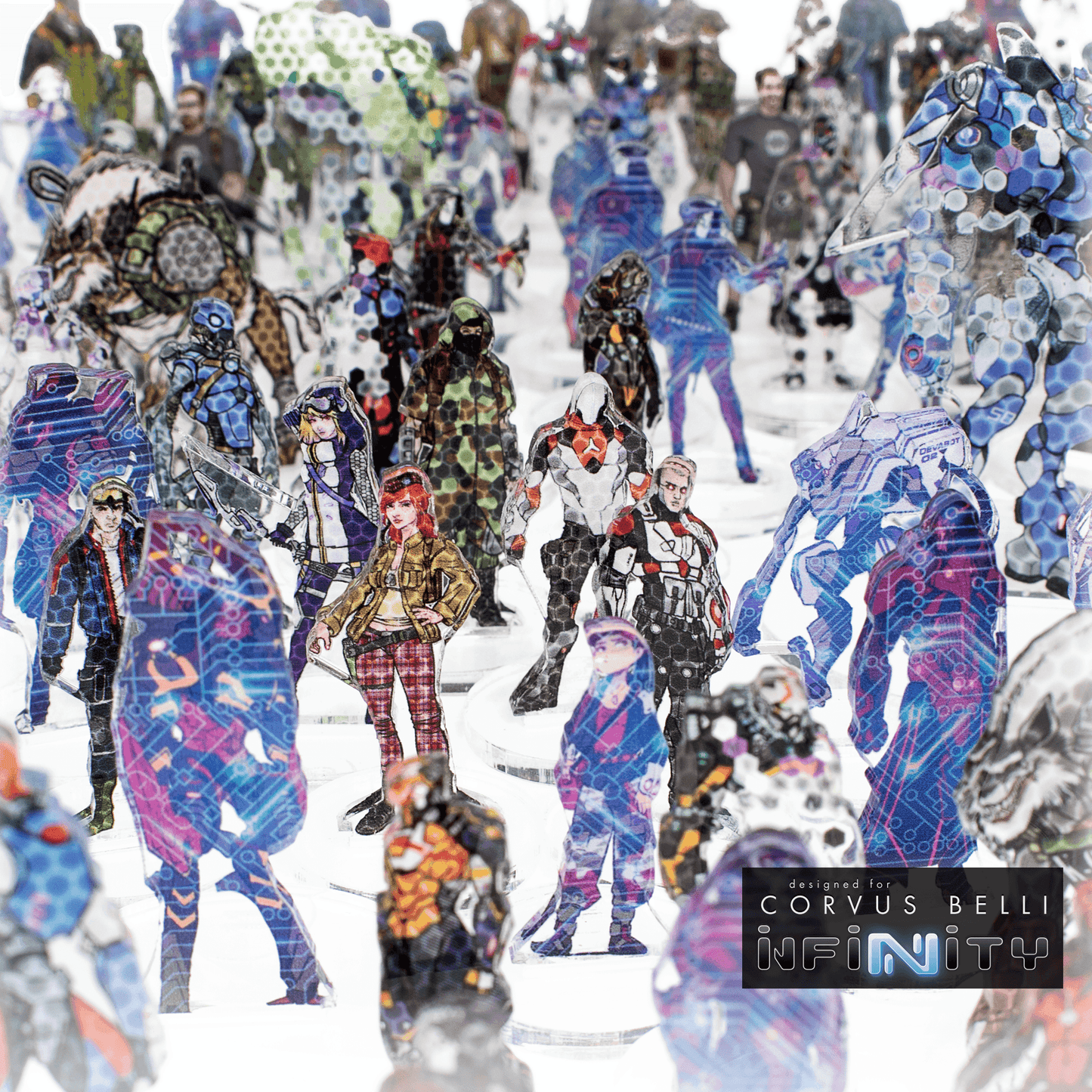 Infinity 3D Markers - Aelis Keesan (25mm Cybermask)