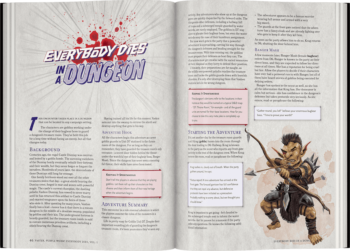 Faster, Purple Worm! Everybody Dies Vol. 1 (Hardcover) - 