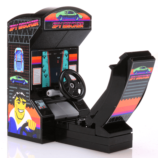 Spy Bricker - Custom Arcade Racing Game made using LEGO parts - 