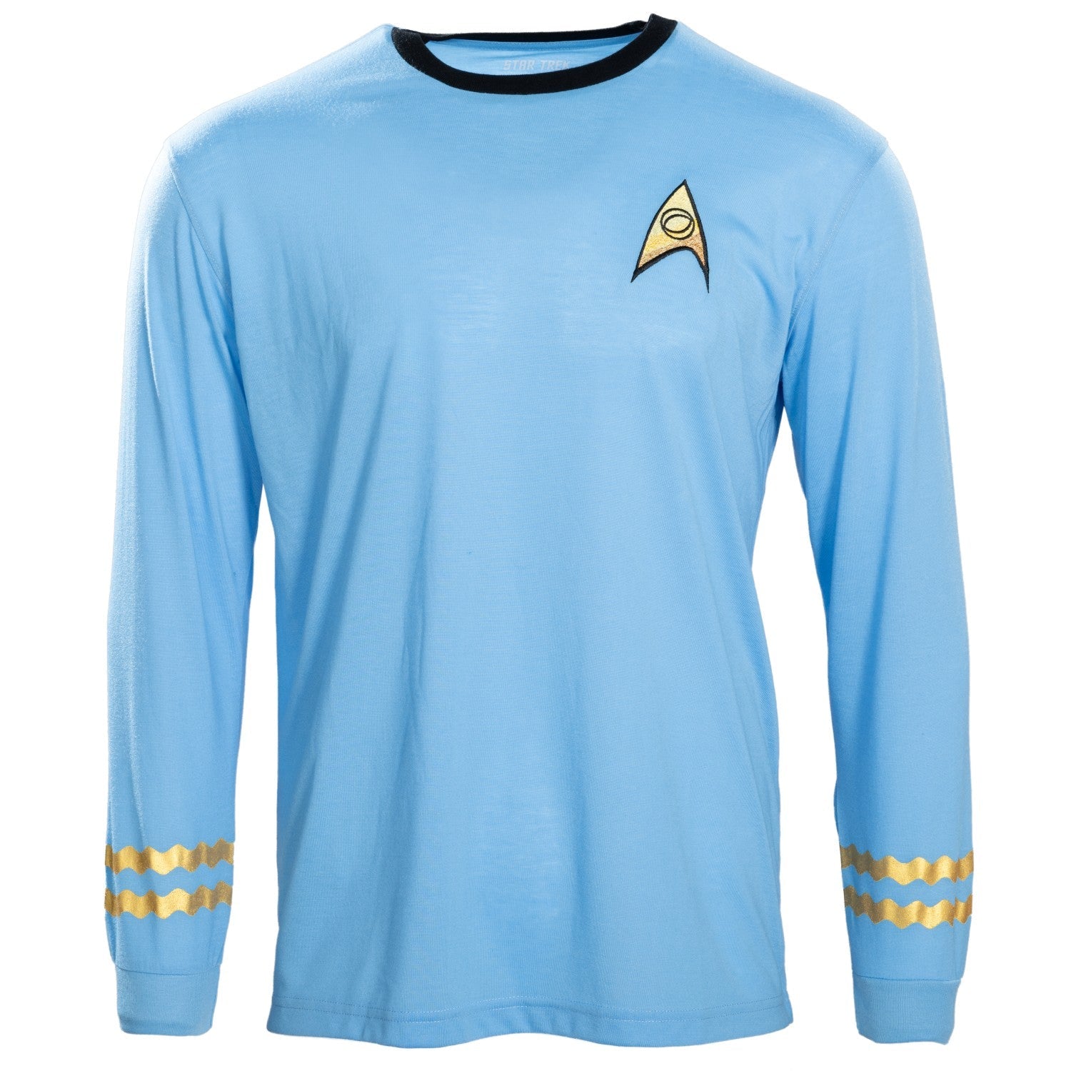 Star Trek Long Sleeve Halloween Costume T-shirt - Commander, Medical Sciences and Engineering