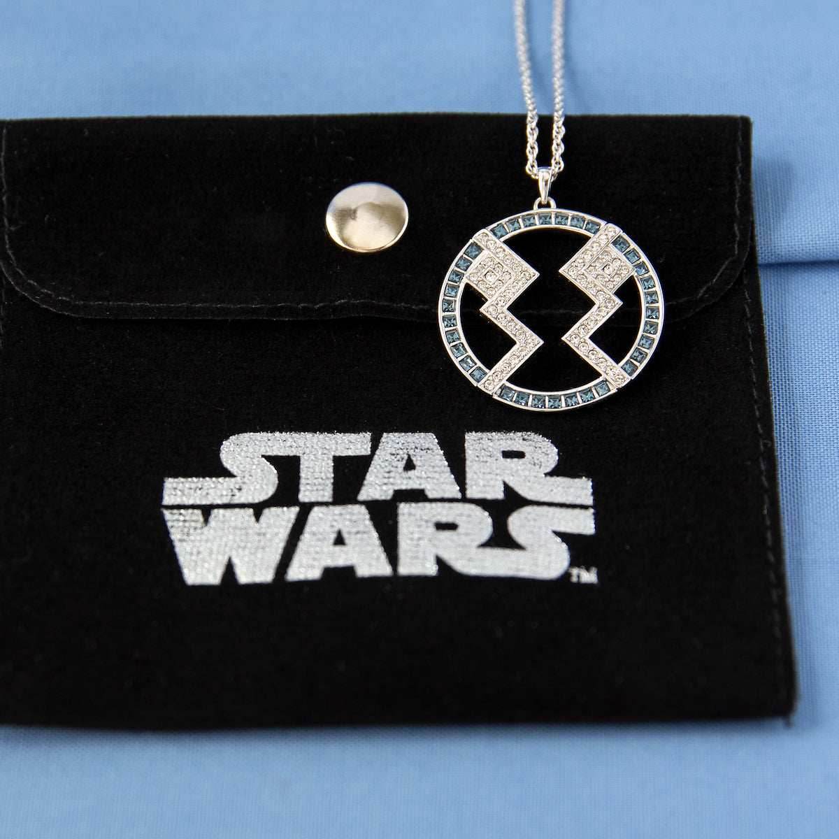 Star Wars X RockLove Ahsoka Tano Crystal Necklace - 