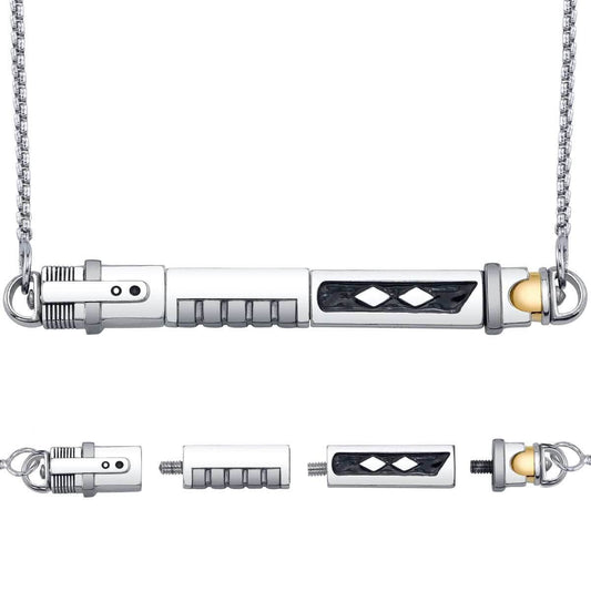 Star Wars X RockLove LIGHTSABER WORKSHOP Ahsoka Tano Lightsaber Necklace - 