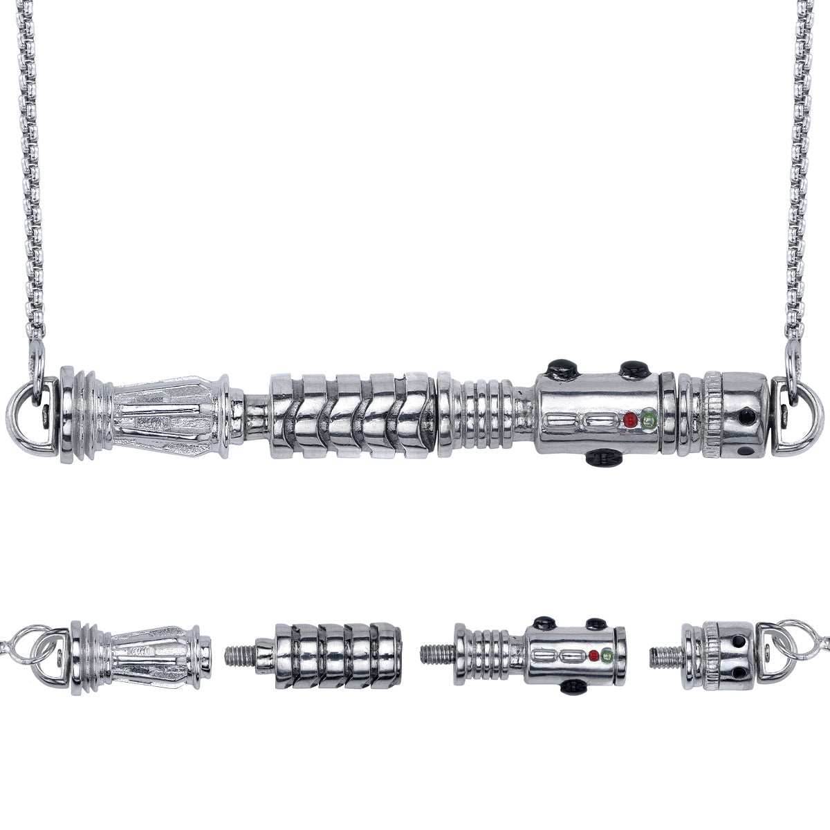 Star Wars X RockLove LIGHTSABER WORKSHOP Elemental Nature Lightsaber Necklace - 