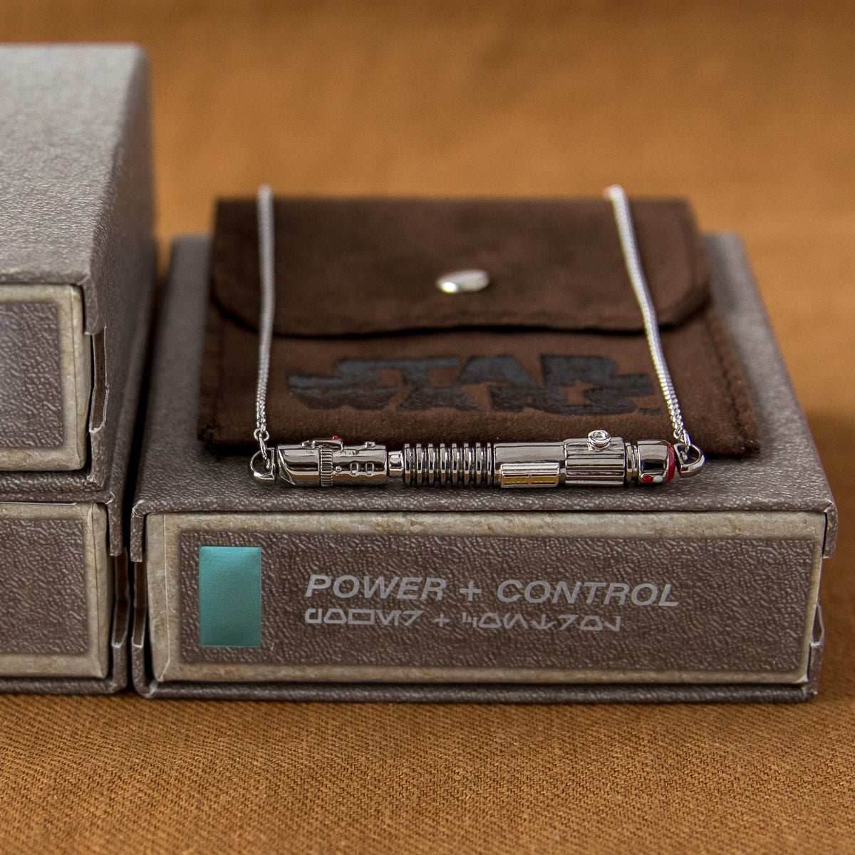 Star Wars X RockLove LIGHTSABER WORKSHOP Power and Control Lightsaber Necklace - 