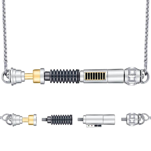 Star Wars X RockLove LIGHTSABER WORKSHOP Luke Skywalker Lightsaber Necklace - 