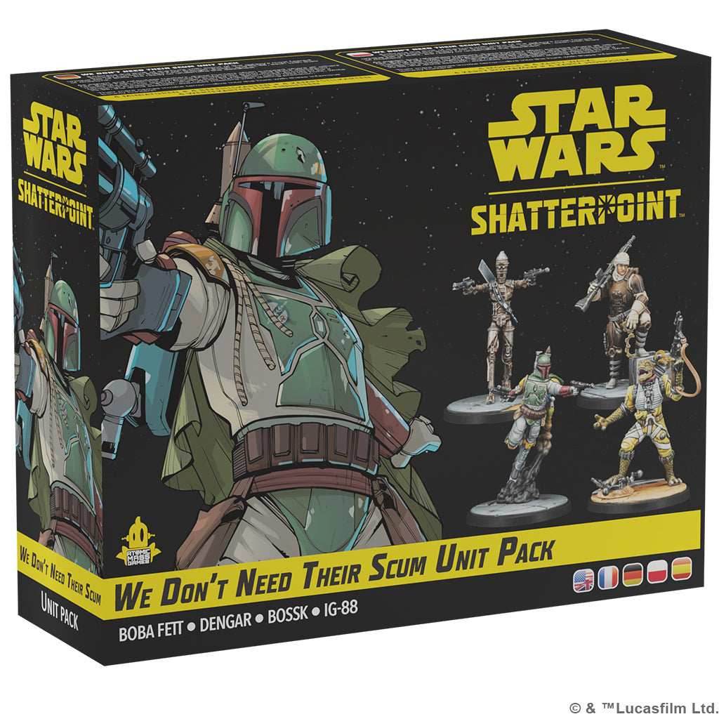 Star Wars Shatterpoint: We Don’t Need Their Scum Unit Pack - 