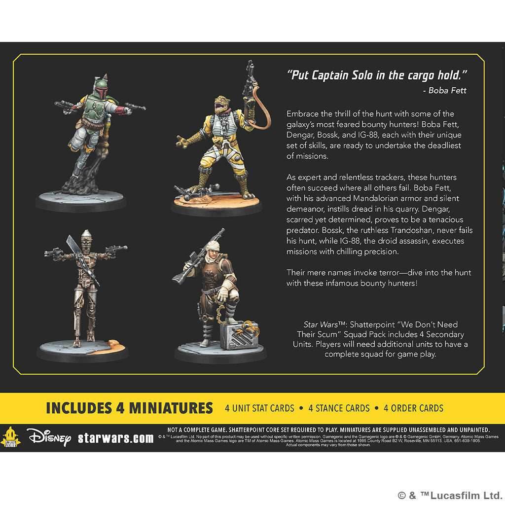 Star Wars Shatterpoint: We Don’t Need Their Scum Unit Pack - 