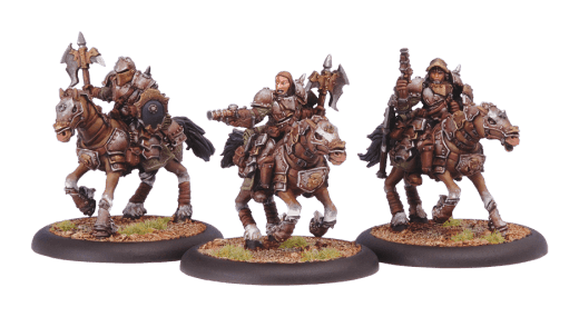 Warmachine: Mercenaries Steelhead Heavy Cavalry - 