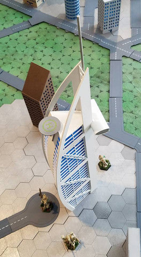 "The Sail" Hotel (Matboard) - 285CSS161