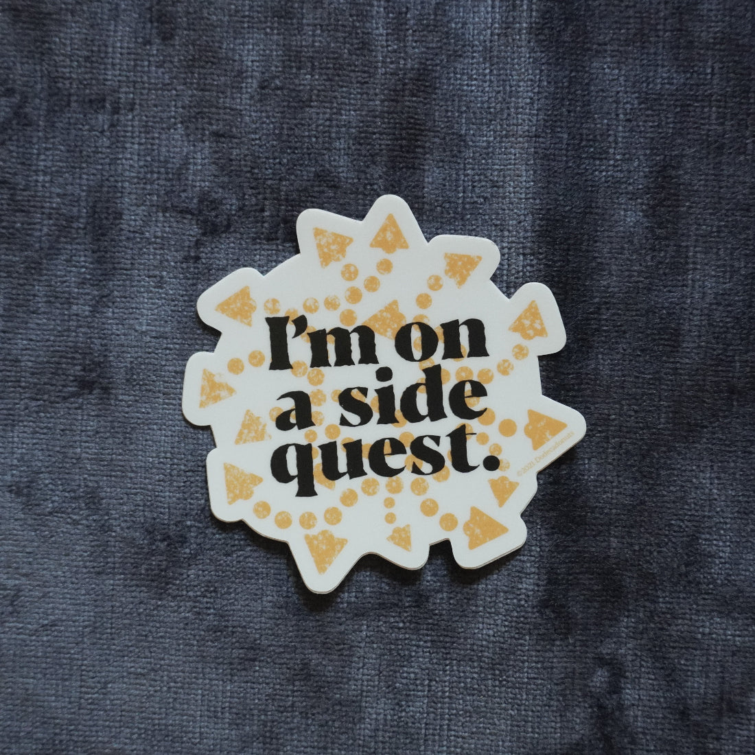 I’m on a Side Quest Vinyl Sticker – Adventure Mode: Activated