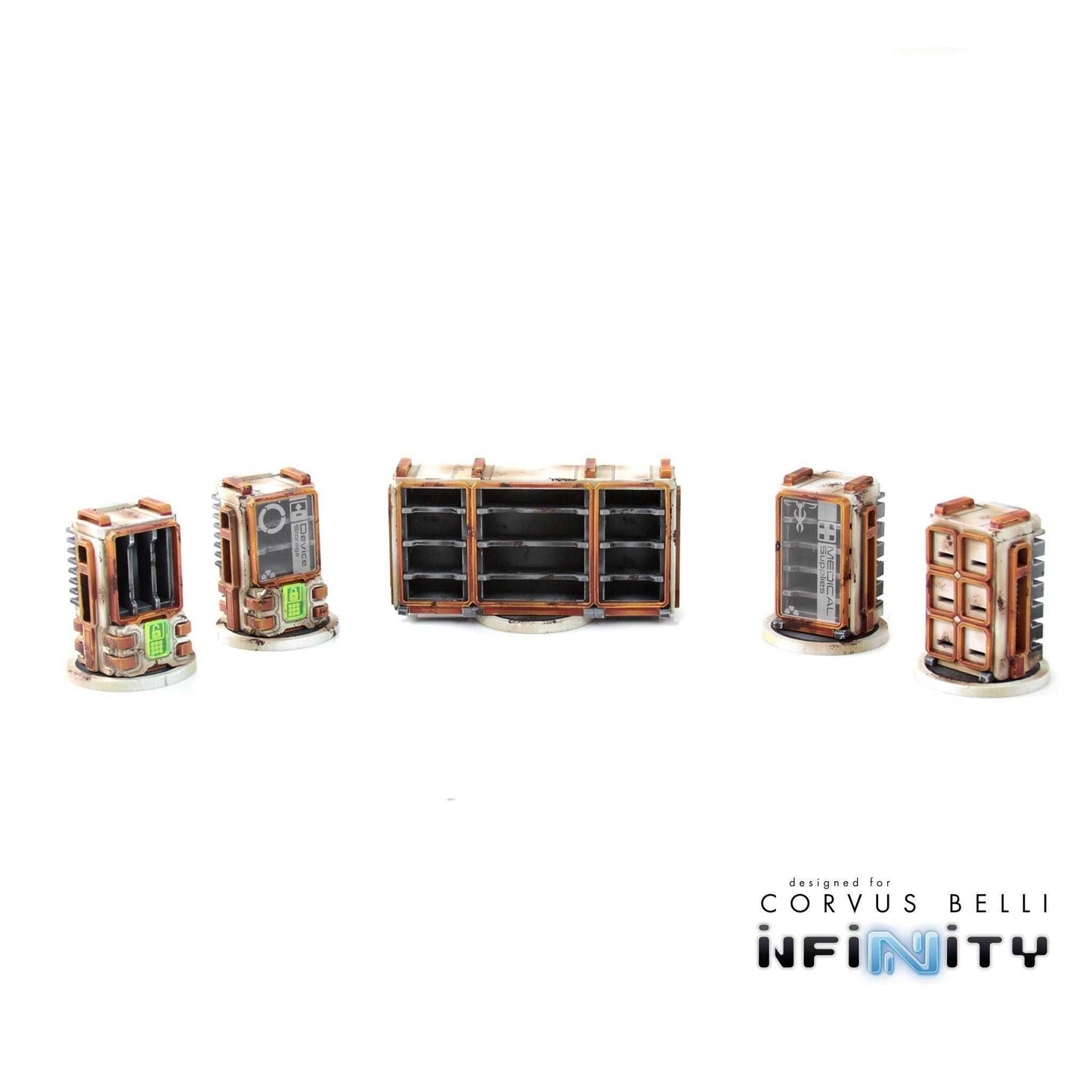 Cosmica Storage Lockers - Single Set