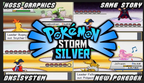 Pokemon Storm Silver NDS Nintendo DS Custom ROM Hack Video Game
