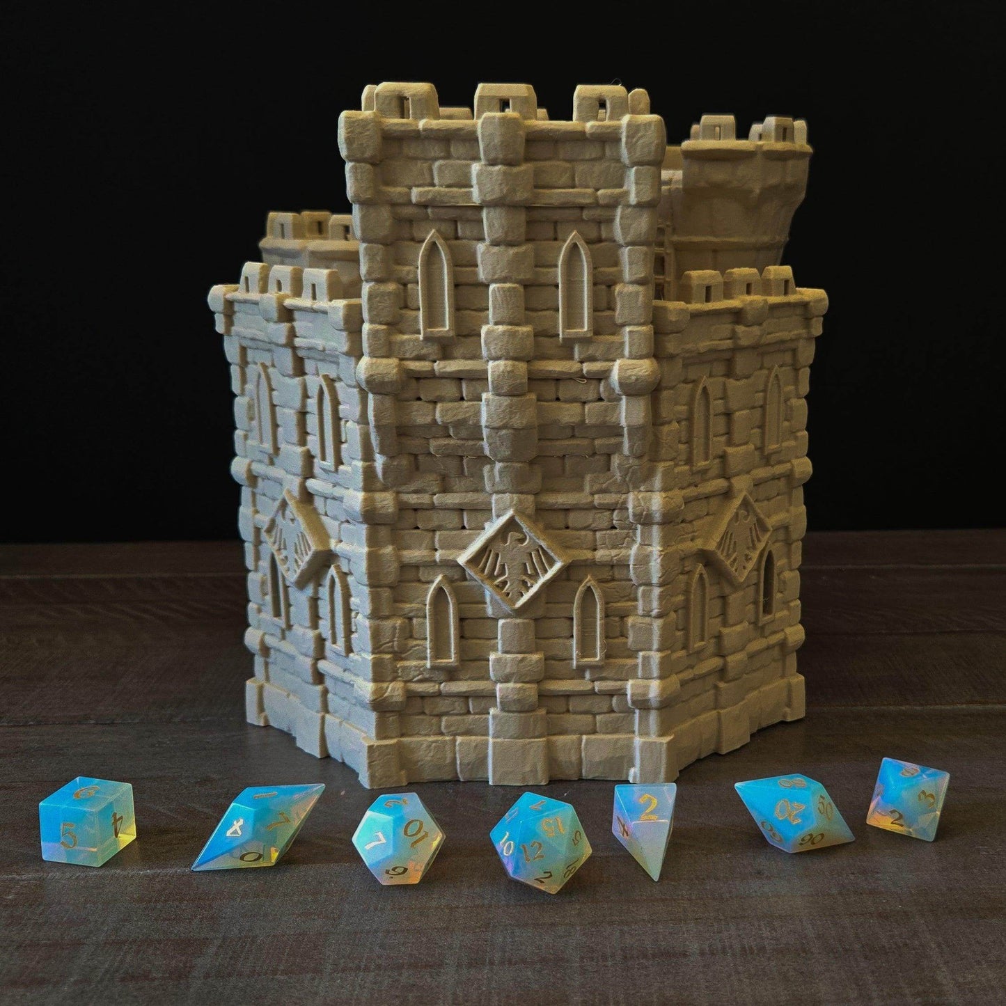 Storms Keep Large DND Dice Tower - 