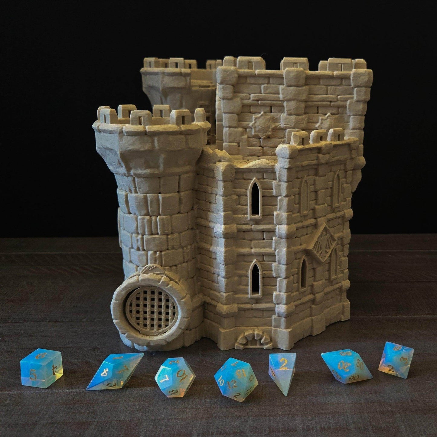 Storms Keep Large DND Dice Tower - 