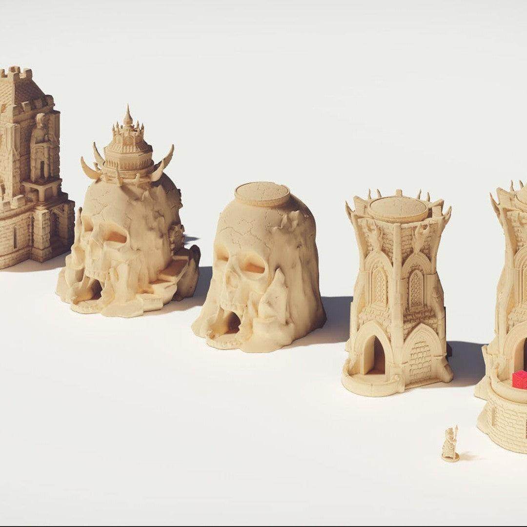Storms Keep Large DND Dice Tower - 
