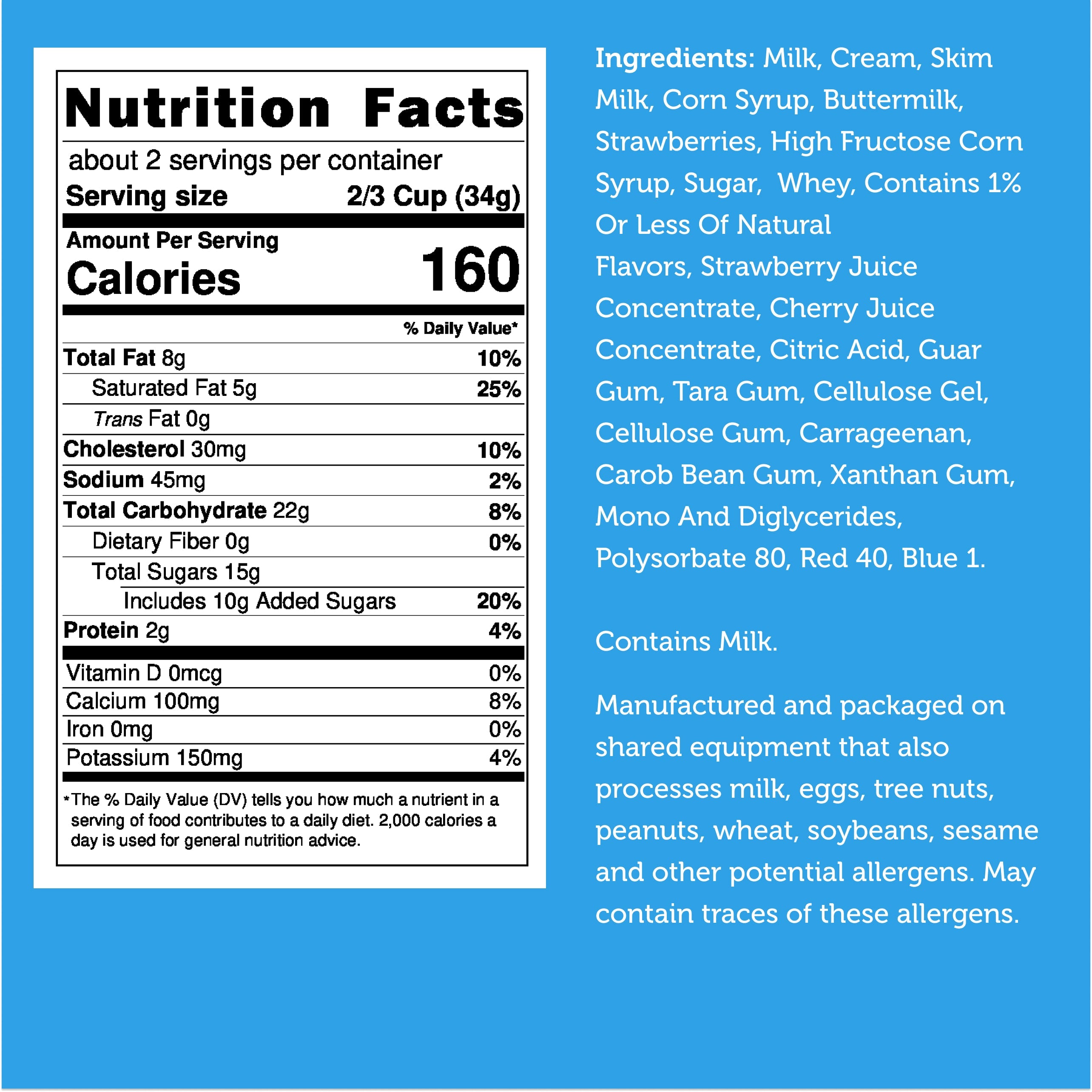 Freeze Dried Ice Cream That Does Not Melt (Bits) Strawberry