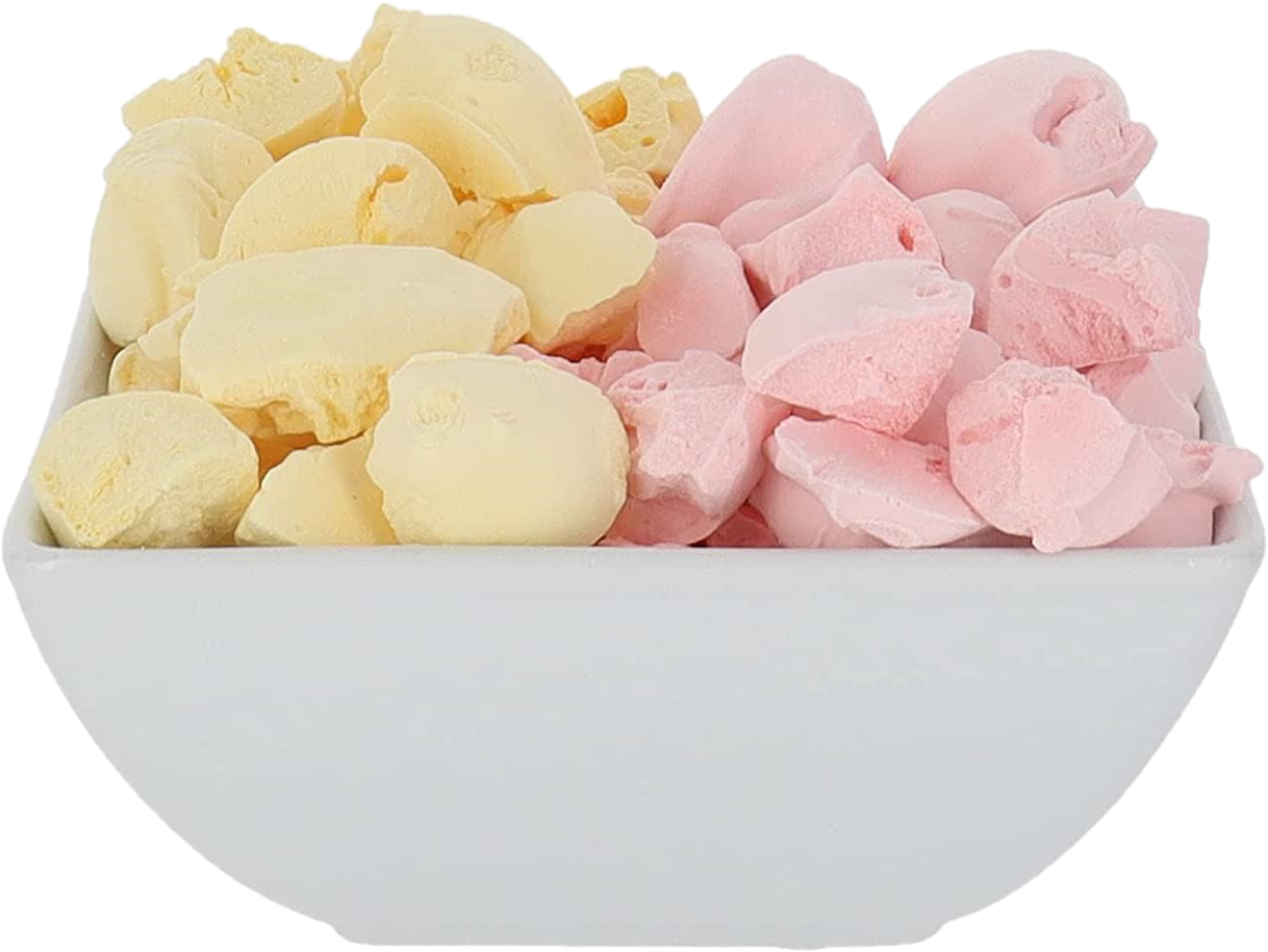 Freeze Dried Ice Cream That Does Not Melt (Bits) Strawberry Banana Mix