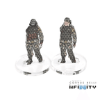 Infinity 3D Markers: Strelok (2x 25mm Camo -3, Decoy -1) - Actual, Decoy -1