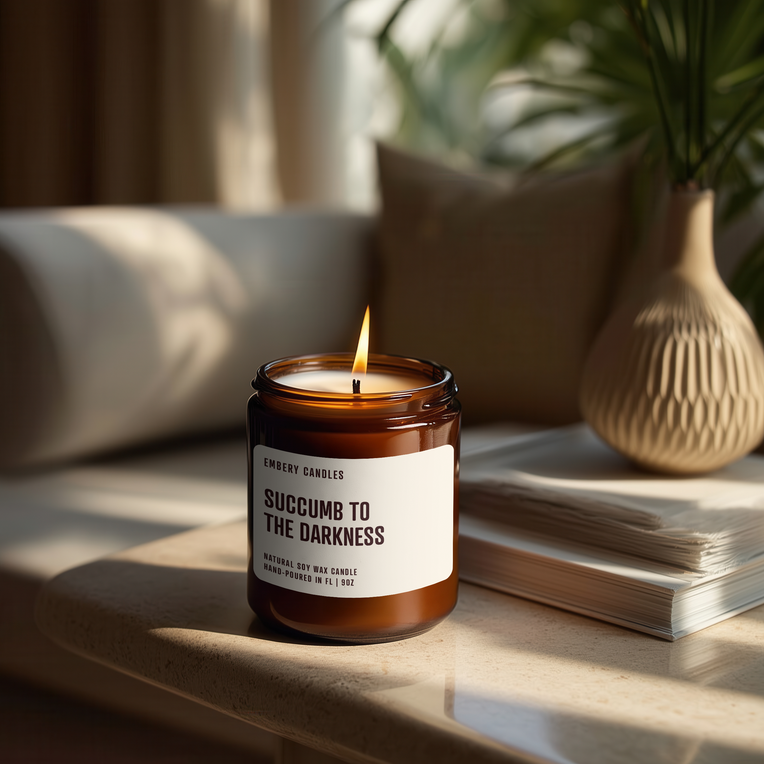 Succumb To The Darkness | Soy Wax Scented Candle