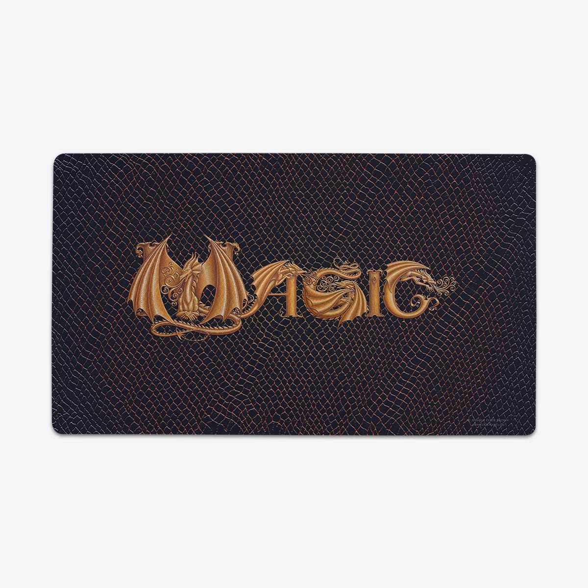 ZooLN Dragonskin Magic Playmat - Standard Playmat / Dragonskin and Gold / Plain