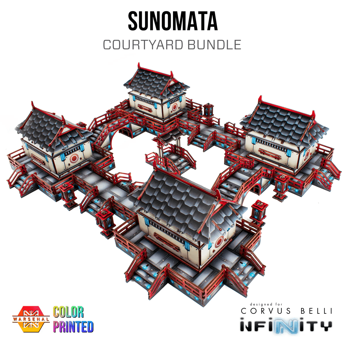 Sunomata Courtyard Bundle - Color Printed / JSA (New Symbol)