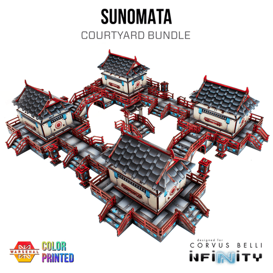 Sunomata Courtyard Bundle - Color Printed / JSA (New Symbol)