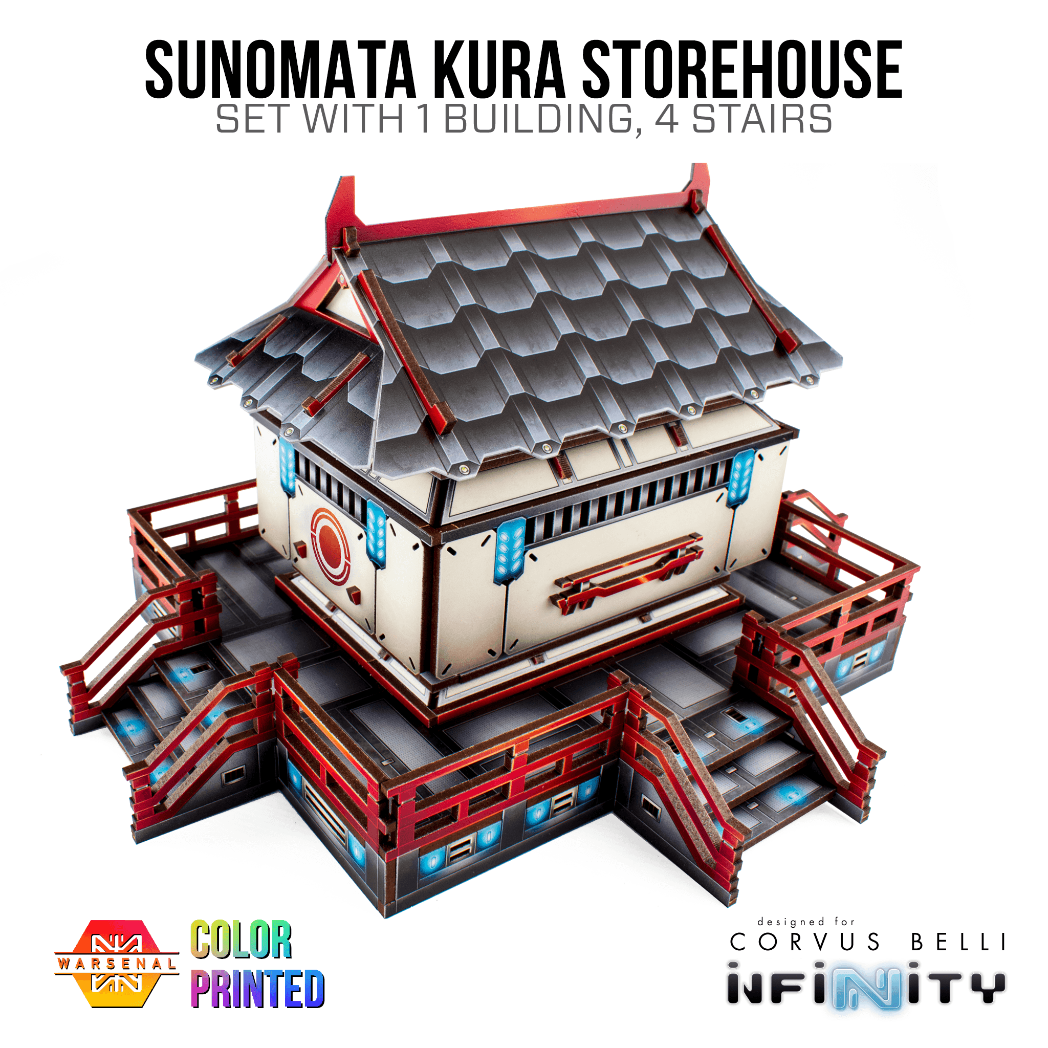 Sunomata Shrine Set - JSA (New Symbol) / Color Printed