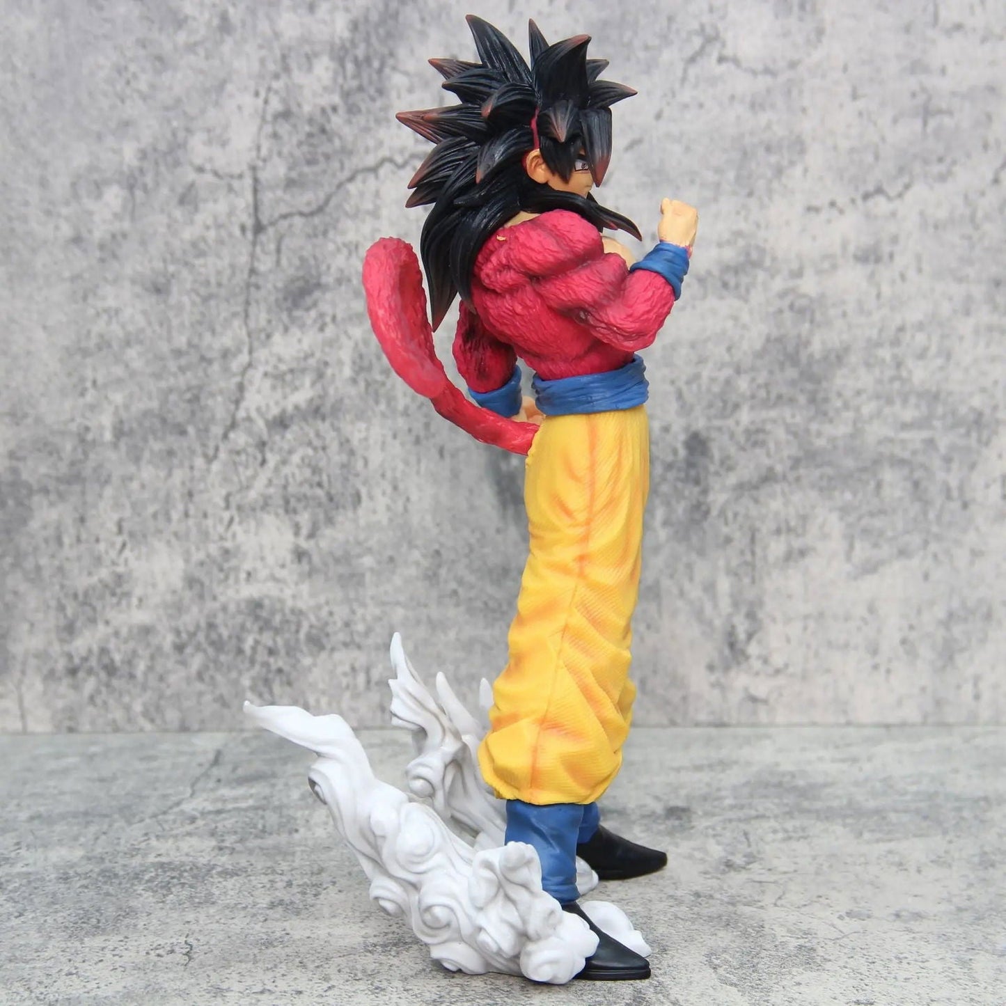 Super Saiyan 4 Son Goku Anime Figure, SSJ4 Dragon Ball GT Figurines PVC Statue 30 CM