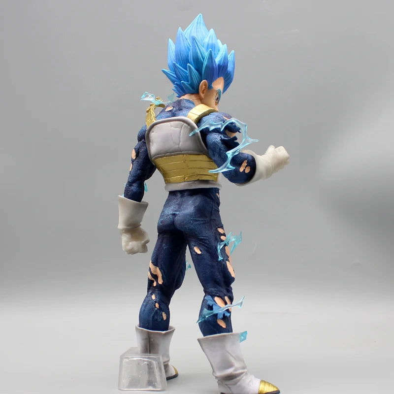 Super Saiyan Blue Vegeta Anime Figure, Dragon Ball Super Action Figurines PVC Statue 26.5 CM