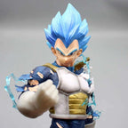 Super Saiyan Blue Vegeta Anime Figure, Dragon Ball Super Action Figurines PVC Statue 26.5 CM