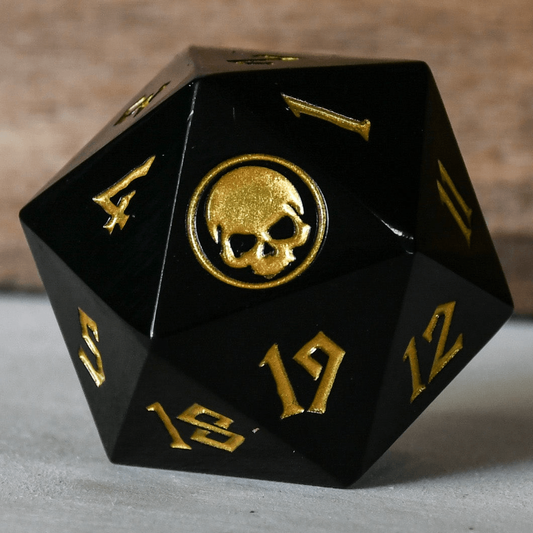 Swamp Mana Spindown Metal D20 - 