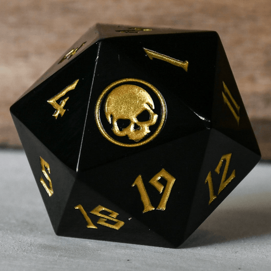 Swamp Mana Spindown Metal D20 - 