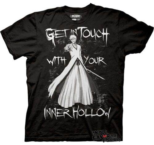 Bleach Get In Touch With Your Inner Hollow Anime Adult T-Shirt - S