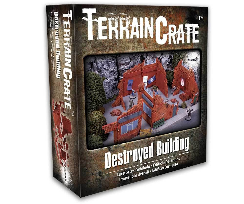 Terrain Crate: Destroyed Building - 