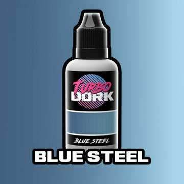Turbo Dork: Metallic Acrylic Paint - Blue Steel - 